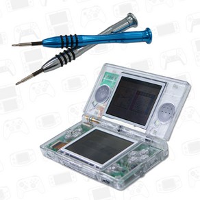 nintendo DS LITE 외관 케이스 전체 교체 NDSL 올클리어 하우징 닌텐도 부품, 1개, 투명, NDS 라이트 하우징