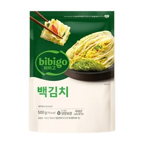 비비고 백김치, 500g, 4개