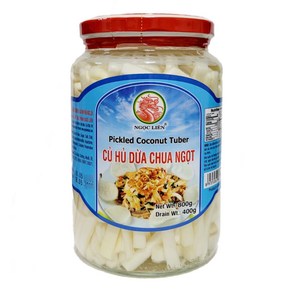 베트남 피클 코코넛 두부 CU HU DUA CHUA NGOT Pickled Coconut Tuber