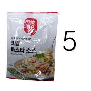 오늘좋은 크림 파스타소스, 5개, 150g