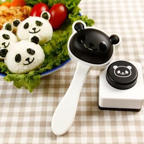 주먹밥 팬더 주먹밥틀 김펀칭기 도시락만들기 K602, 단품, 1개