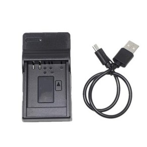 Li10B Li12B 카메라 배터리 또는 USB 충전기 올림푸스 MJU 10 15 20 25 30 40 300 400 410 50 60 800 810 1000 IR500 FE200, 3.Chage, 1개