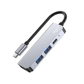 비잽 USB-C 4in1 멀티허브 100W HDMI 4K PD3.0 노트북 아이패드 맥북 BZ-H1