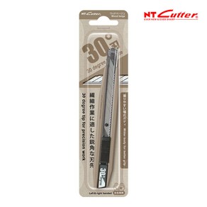 NT커터 30도 커터칼 AR30D, 우드베이지, 1개