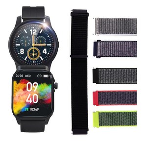 블린즈 47mm 스마트워치 3세대 L12 스트랩 호환 스포츠 루프밴드, 03 LP09BU22 네이비