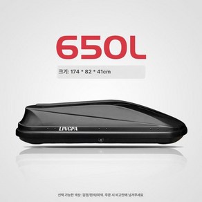 차량루프박스 지붕 루프탑 올뉴카니발 바스켓, 무타공, 650L, 1개