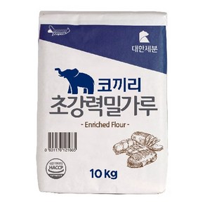 코끼리 초강력밀가루10kg 대한제분, 10kg, 1개