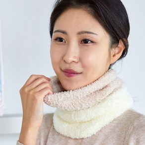 따뜻한 투톤 넥워머 여성 4종