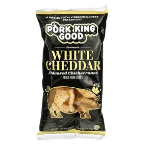 Pork King Good 치차론 가미 화이트 체다 49.5g(1.75oz)