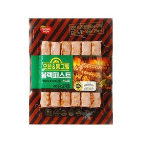 [다만세푸드] 동원 오븐&통그릴 블랙퍼스트 소시지(240g x 2개입) / 햄, 480g, 1개