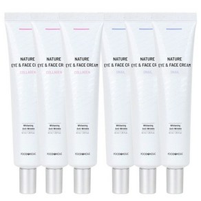 (1+1+1)푸드어홀릭 아이 앤 페이스 아이크림 40ml /콜라겐 스네일, 스네일X2+콜라겐, 3개