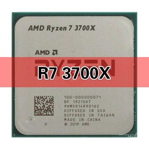 AMD Ryzen 7 R7 3700X 3.6GHz 8 코어 16 스레드 CPU 프로세서 65W 7NM L3 = 32M 100-000000071 LGA AM4, 1개