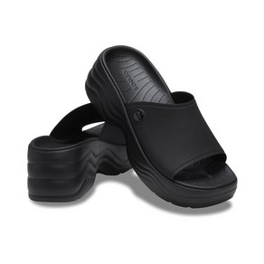 크록스 CROCS 여성 클로그 스카이라인 SLIDE BK 23SWSL208182