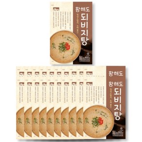 고향식품 되비지탕 600g 세트, 20개