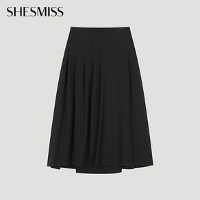[쉬즈미스(SHESMISS)] [쉬즈미스] 클래식 플리츠 스커트_SWWSKO42090_BK