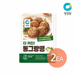 청정원 더커진 동그랑땡 520g, 2개