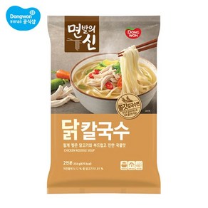 면발의신 닭칼국수 234g x 10개