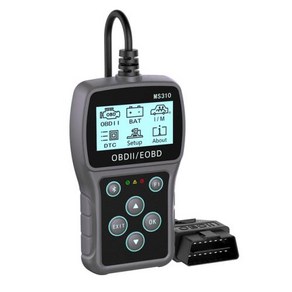 OBDII 스캐너 다국어 차량 OBD2 코드 리더 자동차 진단 스캔 도구 자동차 자동 판독 차량 정보 MS310