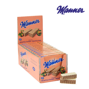 [Manne] 오스트리아 비엔나 마너 웨하스 Manne 오리지널 헤이즐넛 75g 12팩 Manne Oiginal Wafes, 900g, 1세트