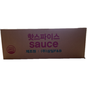 (BOX)삼일 핫스파이스 디핑소스 35g, 100개