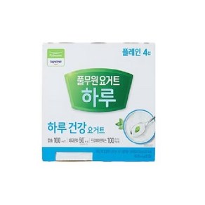 풀무원다논 하루요거트 플레인 80G 8개 (신선식품), 1개