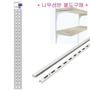 (주)코텍스 철재 선반기둥 벽선반 2단 60cm 실내 장식 벽걸이 인테리어, 상세페이지 참조, 상세페이지 참조, 1개