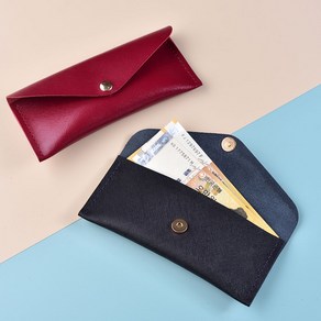 [레더키트]가죽공예DIY키트 돈봉투&장지갑 만들기 1세트 천연사피아노 랜덤색-취미 방과후 복지센터 수업재료, 사피아노, 랜덤