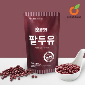 [총각네] 국산 팥두유 15봉, 190ml, 15개