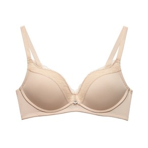 [Wonderbra] 원더브라 메쉬 레이스 노와이어 브라 베이지 WBWBR3N02T