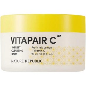 일본직발송 6. 네이처 리퍼블릭 비타페어 C 셔벗 클렌징 밤 【 NATURE REPUBLIC VITAPAIR C SHERBET CLEAN