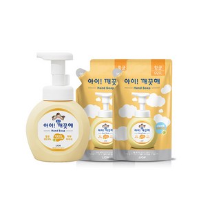 아이깨끗해 핸드워시 순 250ml + 200ml x 2p 세트, 1개