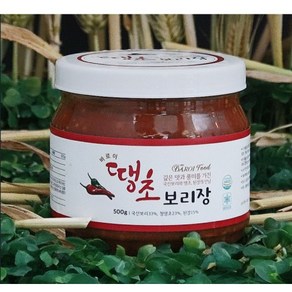 바로이 땡초보리장 세트구매 할인이벤트 HACCP 생산 매콤한 보리장, 3개, 500g