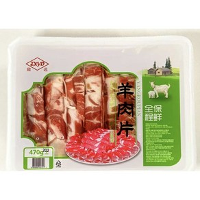 월월중국식품 치원 훠궈 마라탕 샤브 양고기 470g, 1개