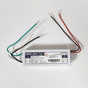 위즈엘이디 LED 60W 24V LED 전용 컨버터 안정기, 1개