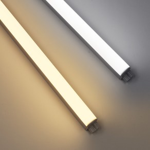 LED T5 고정형 DC타입 라인조명 (300 600 900 1200mm 슬림 간접등 형광등 무드등), 2. T5 600mm(DC타입), 1개, 전구색