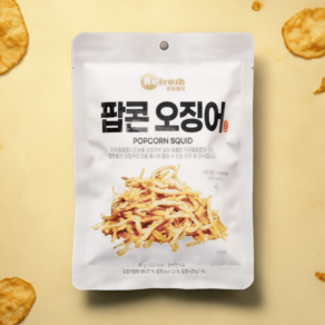 단짠단짠 고소한 카라멜 팝콘 오징어 30g, 1개