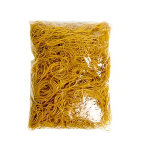 나올 고무줄 1kg 대용량 머리끈 밴드 노란 고무줄 고무끈, 대용량 고무줄 1kg, 1개