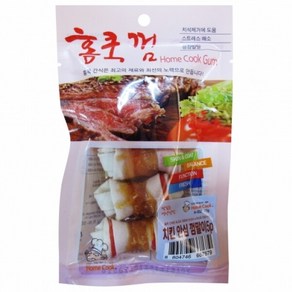 홈쿡껌 치킨 안심 껌말이 5p x 10개., 70g, 10개