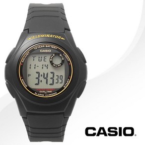 [CASIO] 카시오 F-200W-9A 공용 우레탄밴드 디지털 시계