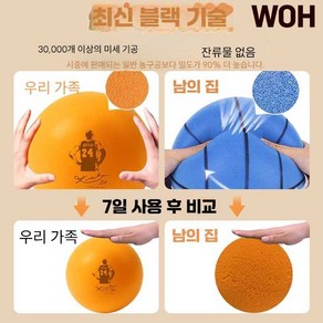 WOH 무소음농구공 실내농구공 볼 농구 사일런스, 1개, 활력오렌지 7호 24cm