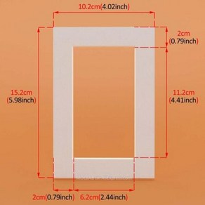 직사각형 및 타원형 종이 마운트 흰색 및 검정색 사진 매트 독특한 질감 표면 6/7/8 인치 사진 프레임 패스 파트 아웃 6PCs/로트, 16.White Rectangle, 1) White Rectangle - 6X4 inch