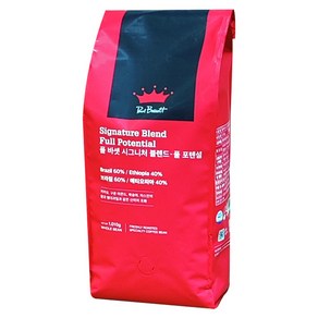 폴바셋 시그니처 블렌드 풀 포텐셜, 홀빈(분쇄안함), 1.01kg, 1개