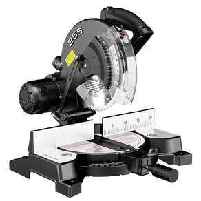 고정밀 각도절단기 슬라이딩 컷팅기 목공 고속절단기, 1개, 기본형 + 알루미늄 톱날  100개