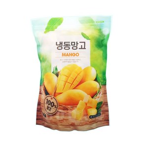[광명물산] 뉴뜨레 냉동망고 베트남산 다이스컷 20mm 1000g /드라이아이스 포장, 10개, 1kg