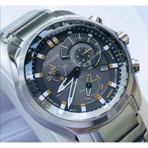 시티즌 Chonogaph Pepetual Calenda Sapphie Cystal Spots Watch BL5600-53E