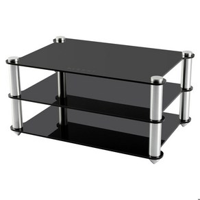 오디오장 HIFI KGUSS 랙 장비 절묘한 앰프 ES8S 디코더 아크릴 프레임 투명, [01] Black, 2)Black