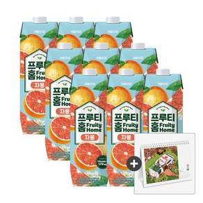 서울우유 프루티홈 자몽 1000ml x 9입, 9개, 1L