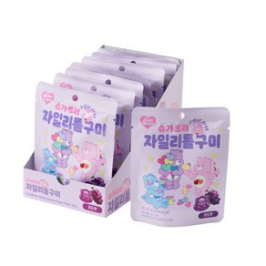 무설탕 제로 젤리 케어베어 자일리톨 구미 마이구미맛, 50g, 8개