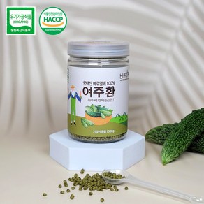 단비농원 [단비농원] 국내산 직접재배 바른하루 유기농 여주환 300g, 1개