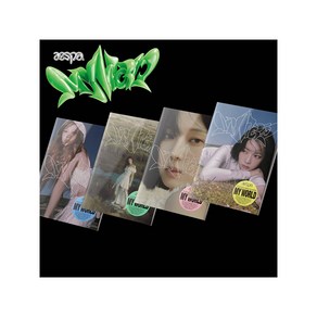 에스파 앨범 MY WORLD Into 랜덤1종 (띠지커버+북클릿+포토카드 외), 단품